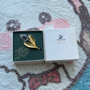 Swarovski Crystal Memories Tulip Brooch